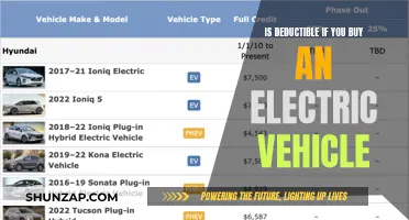 Tax Benefits: Deducting EV Purchase Costs