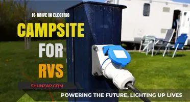 RV Camping: Electric Drive-In Campsites
