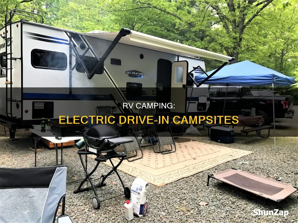 is drive in electric campsite for rvs