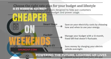 DTE Residential Electricity: Cheaper Weekend Rates?