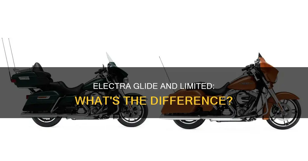 is electra glide and limited the same