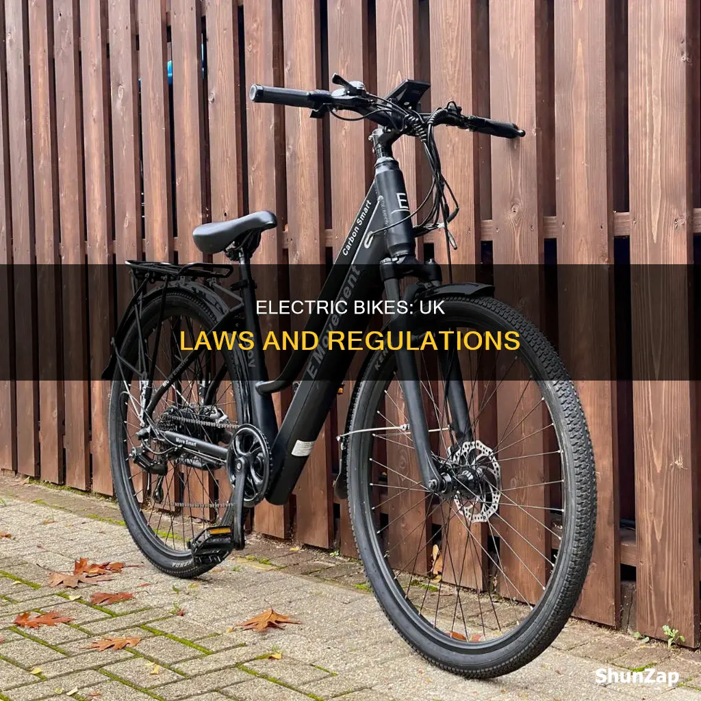 is electric bike legal in uk