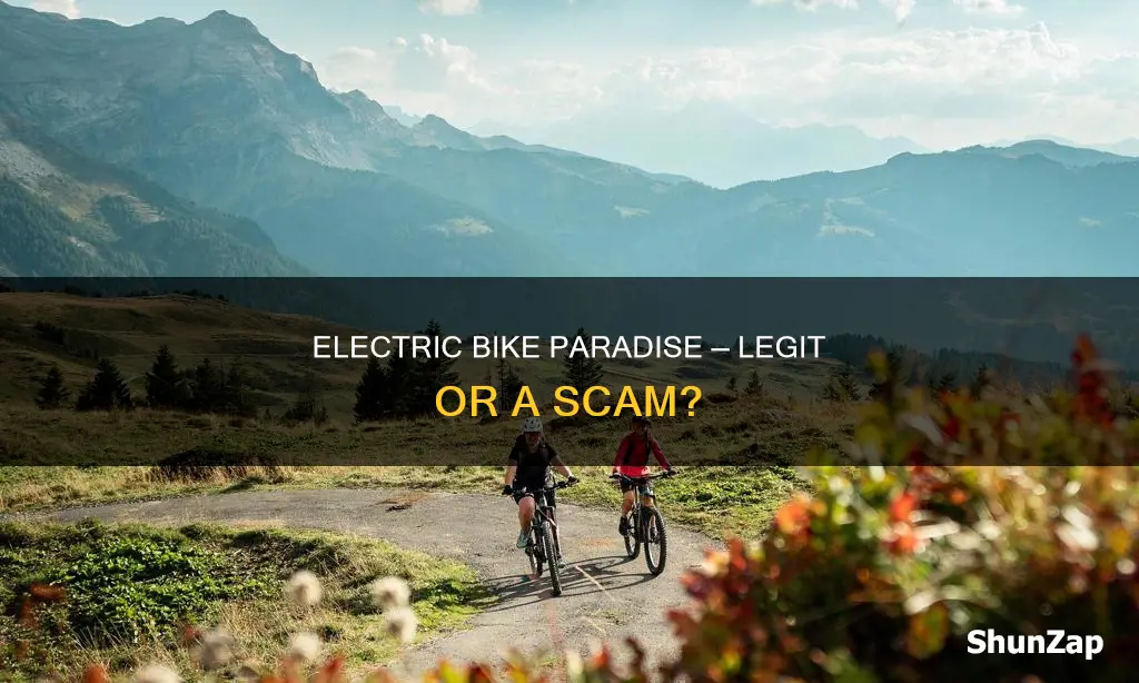 is electric bike paradise legit