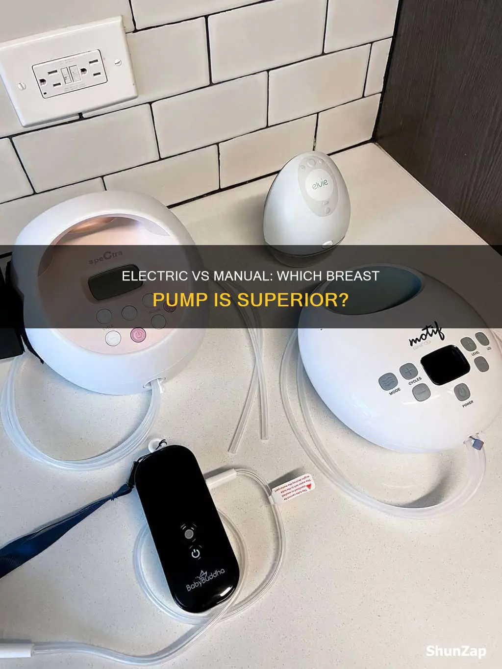 is electric breast pump better than manual