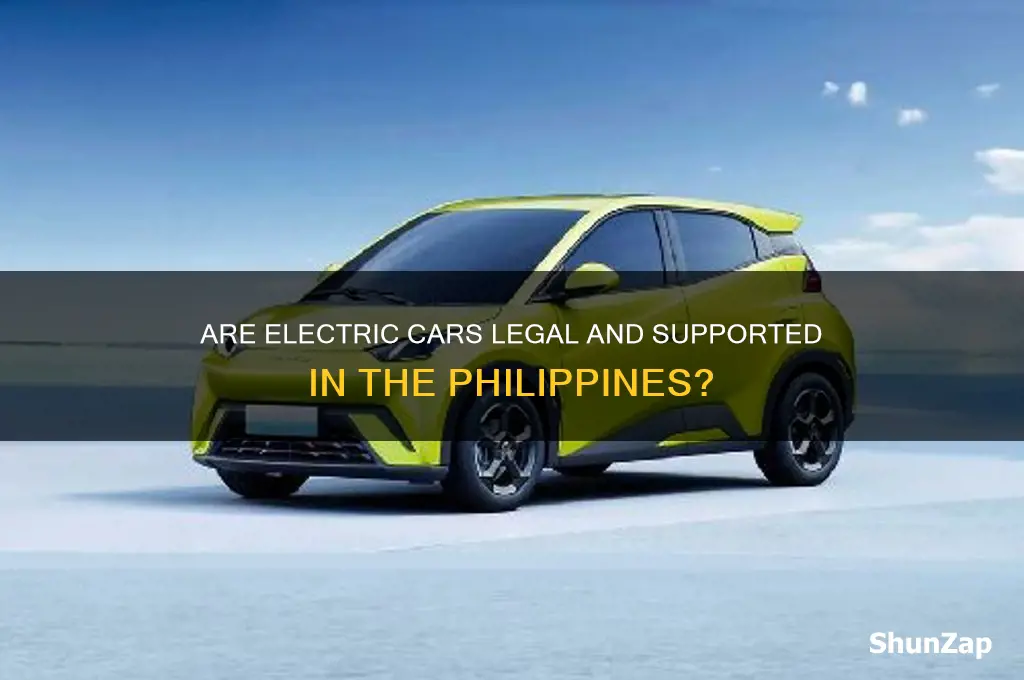 is electric car allowed in the philippines
