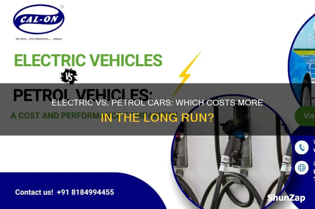 is electric car or petrrol car more expensivfe