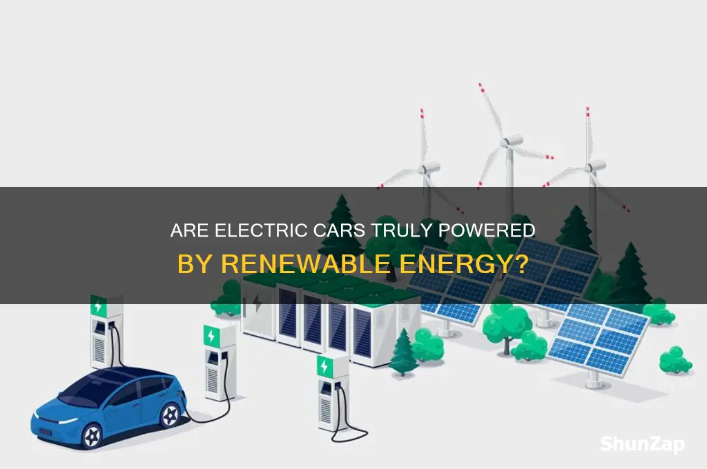is electric car renewable energy