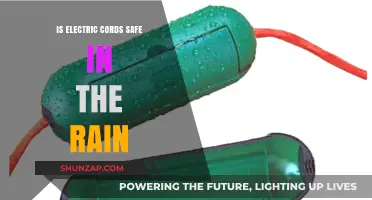 Electric Cords and Rain: What's the Risk?
