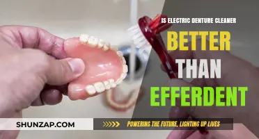 Electric Denture Cleaners: Better Than Efferdent?