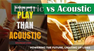 Electric vs Acoustic: Which Guitar Is Easier to Play?