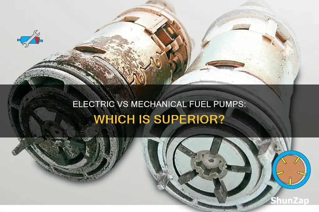 is electric fuel pump better than mechanical