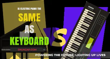 Electric Piano vs Keyboard: What's the Difference?