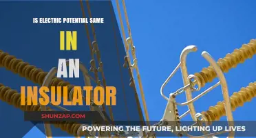 Understanding Electric Potential in Insulators: What's Different?