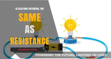 Understanding Electric Potential and Resistance: Are They the Same?