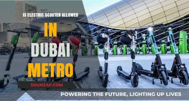 Dubai Metro: Electric Scooters Allowed?