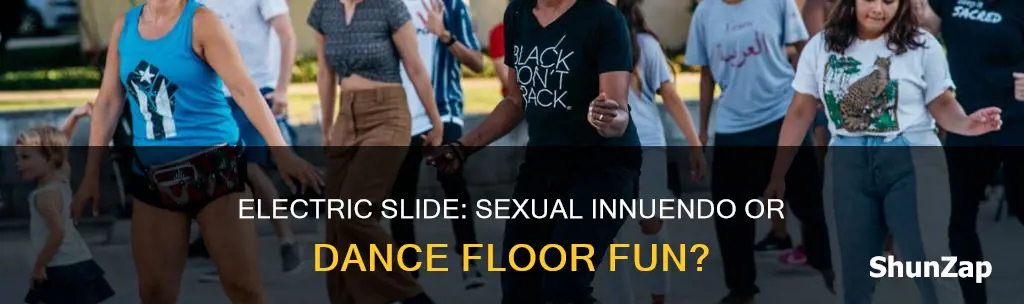is electric slide talking about a dildo