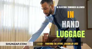 Electric Trimmers: Hand Luggage Allowed?