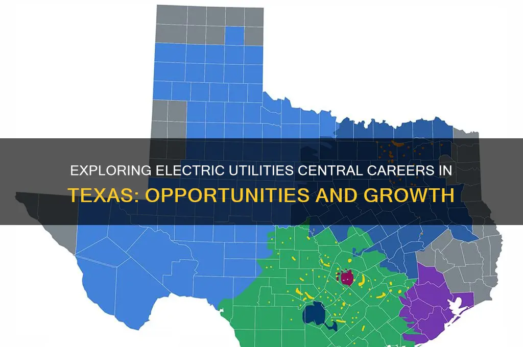 is electric utilities central a good career path in texas