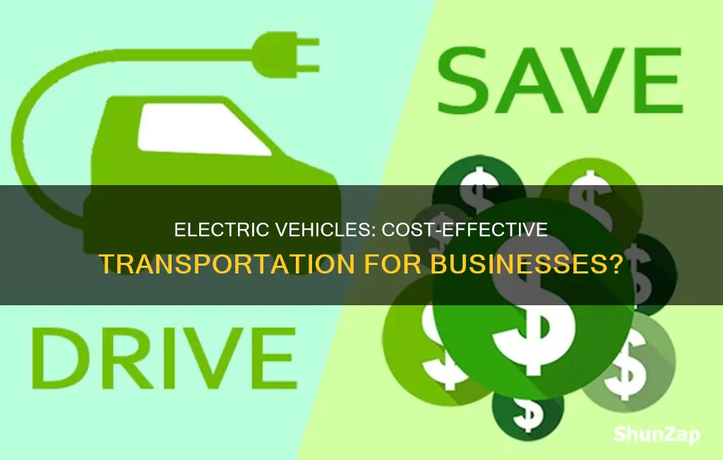 is electric vehicle cheaper for companies