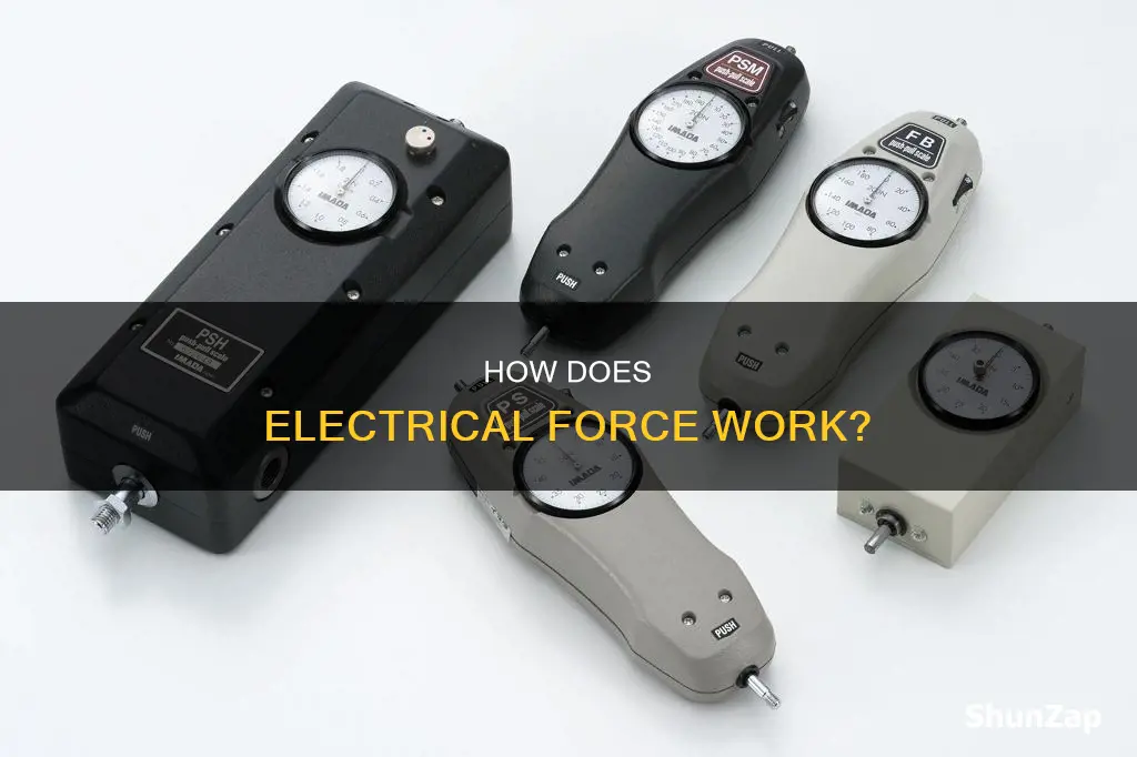 is electrical force a push or pull