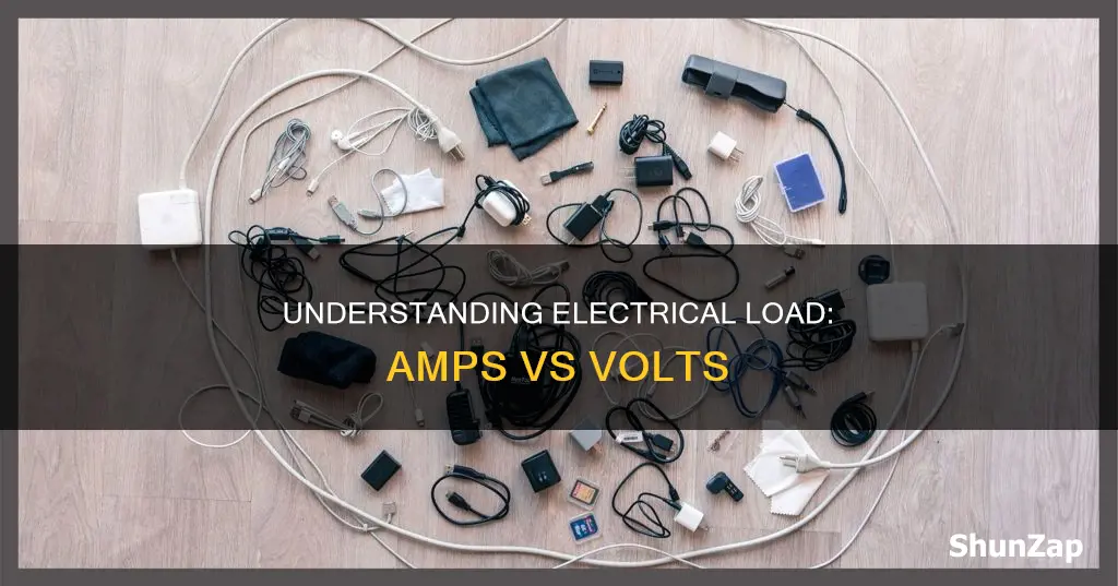 is electrical load in amps or volts