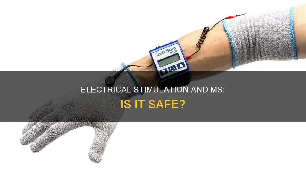 is electrical stimulation contraindicated with multiple sclerosis