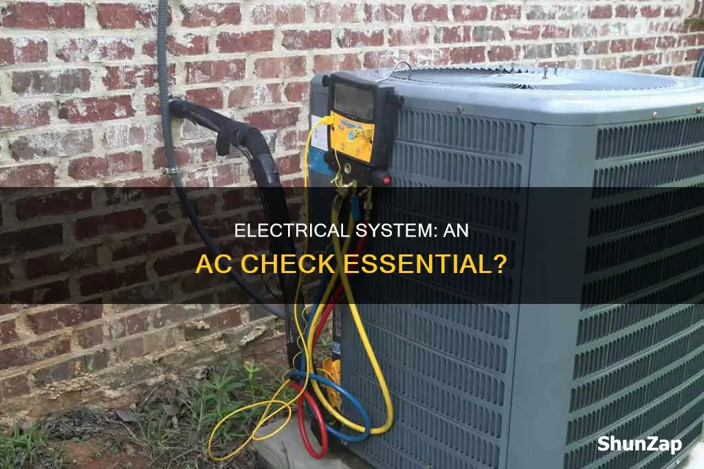 is electrical system part of ac check
