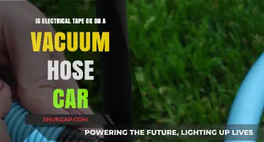 Can Electrical Tape Safely Repair a Car Vacuum Hose?