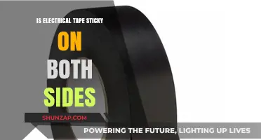 Electrical Tape: Sticky on Both Sides?