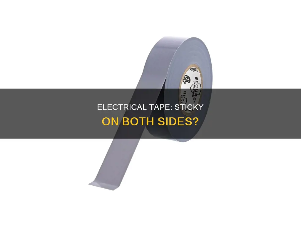 is electrical tape sticky on both sides