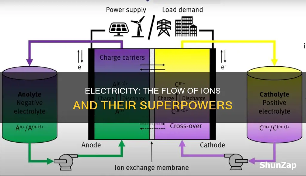 is electricity also the flow of ions