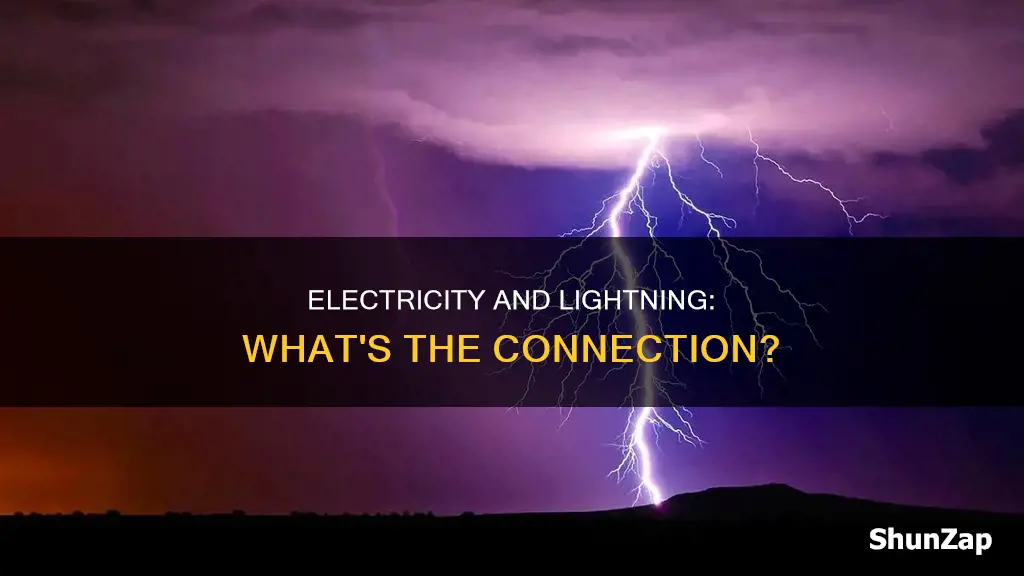 is electricity and lightning the same thing