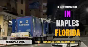 Electricity Returns to Naples, Florida: Power Outage Update