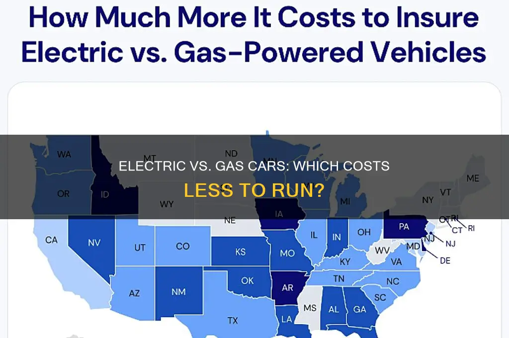is electricity cars cheaper to run than gas