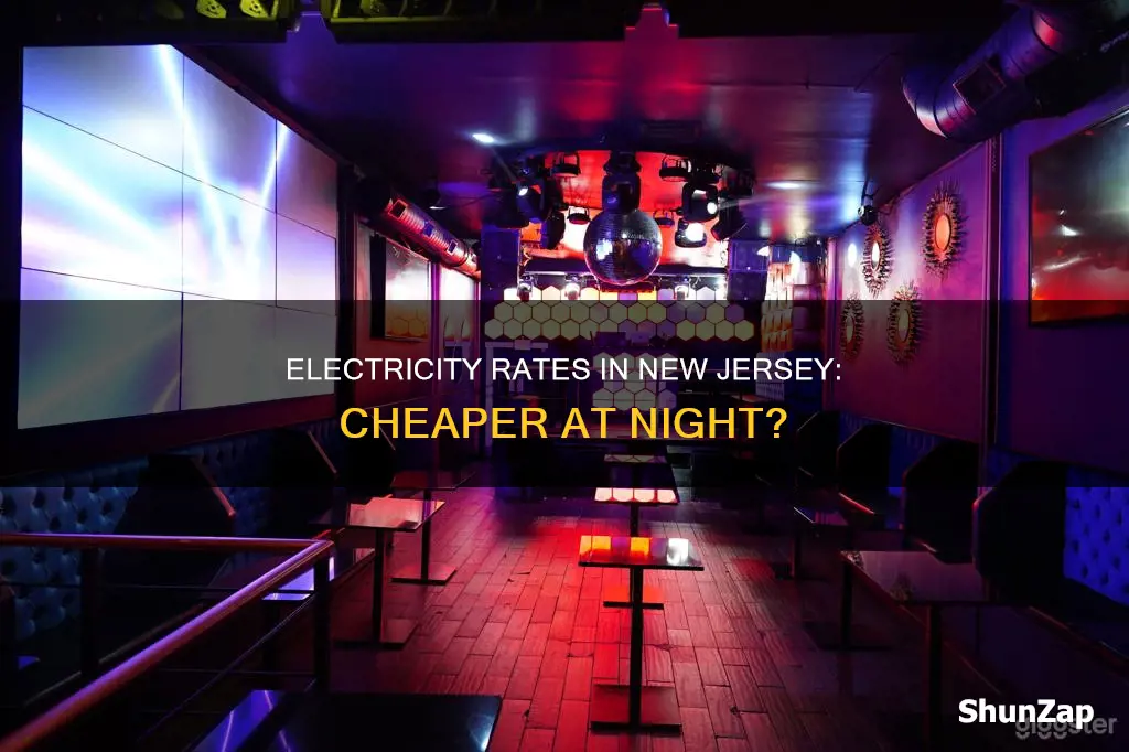is electricity cheaper at night in nj