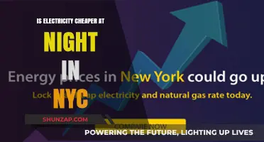 Electricity Costs in NYC: Cheaper at Night?