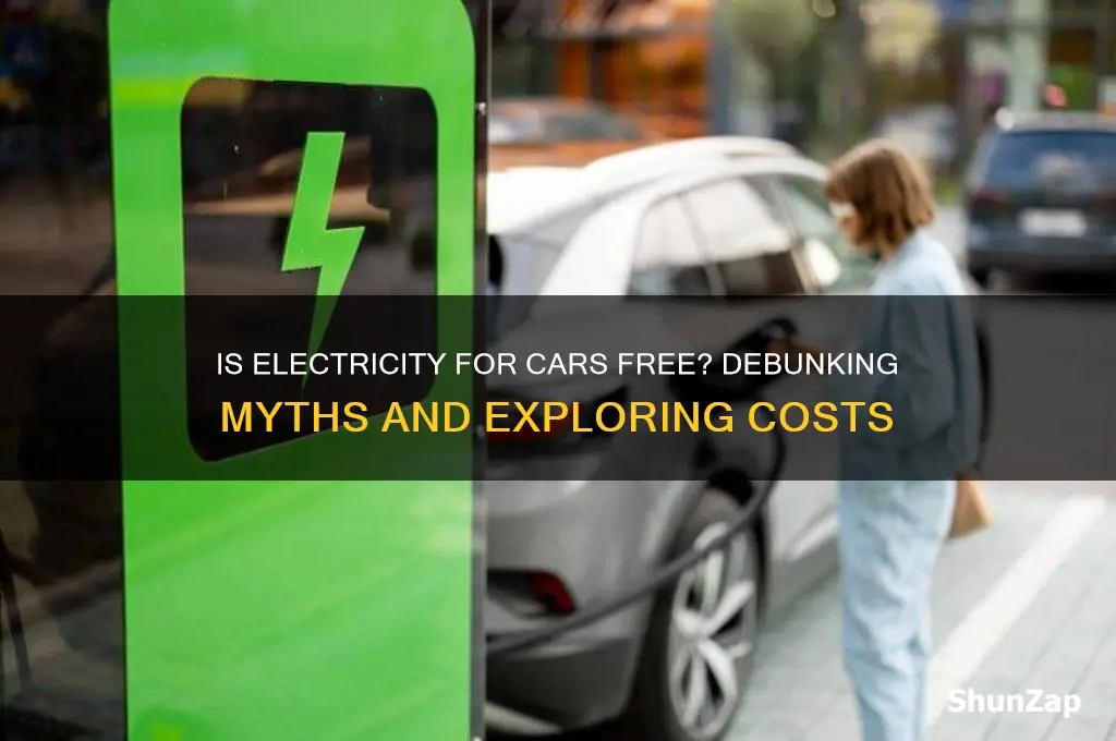 is electricity for cars free