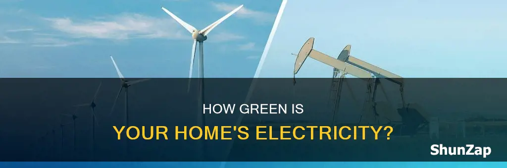 is electricity for homes renewable or nonrenewable
