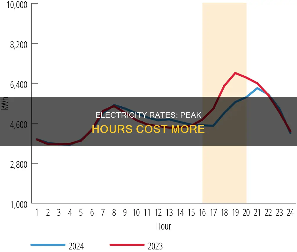 is electricity more expensive during peak hours