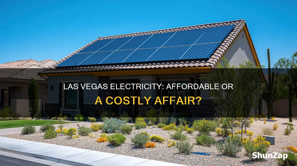 is electricity more expensive in las vegas