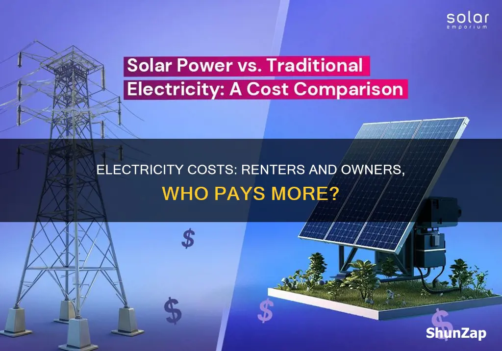 is electricity the same price in rent