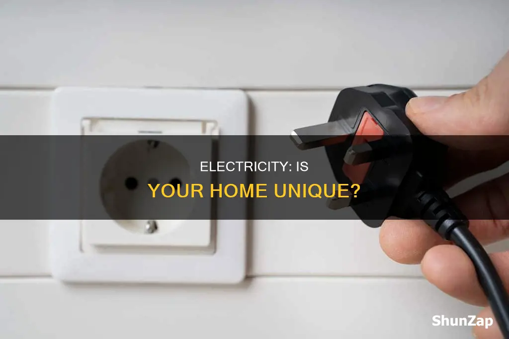 is electrity different from house to house