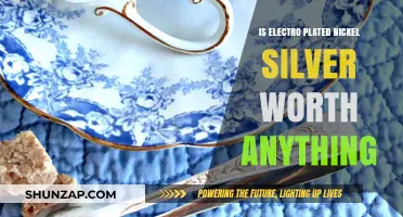 The Value of Electro Plated Nickel Silver
