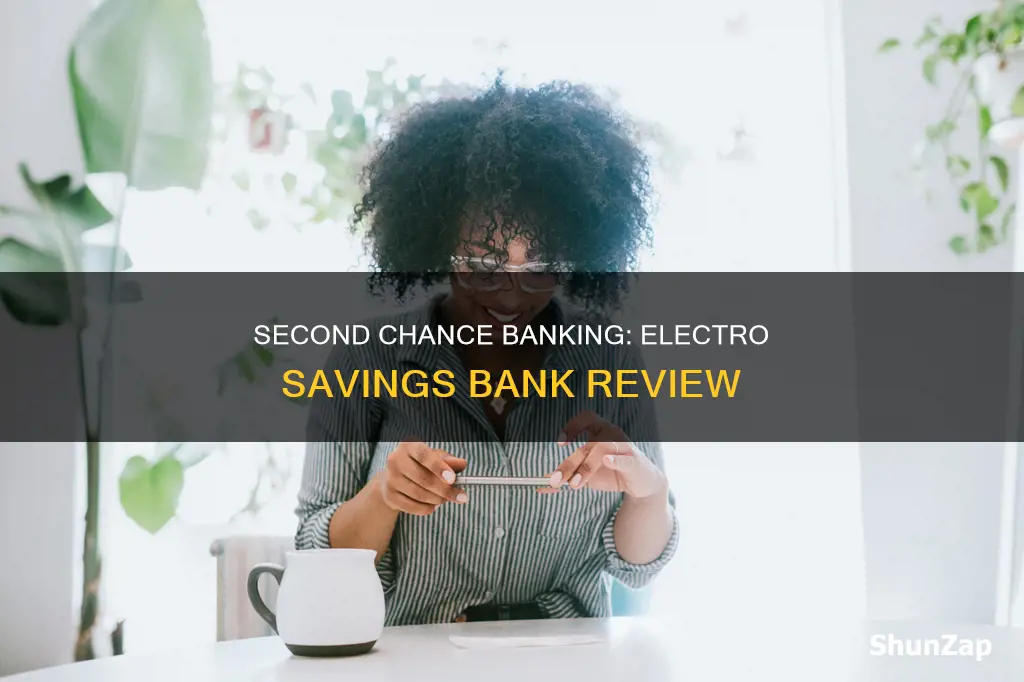 is electro savings a second chance bank