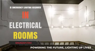Emergency Lighting: Electrical Rooms' Safety Priority