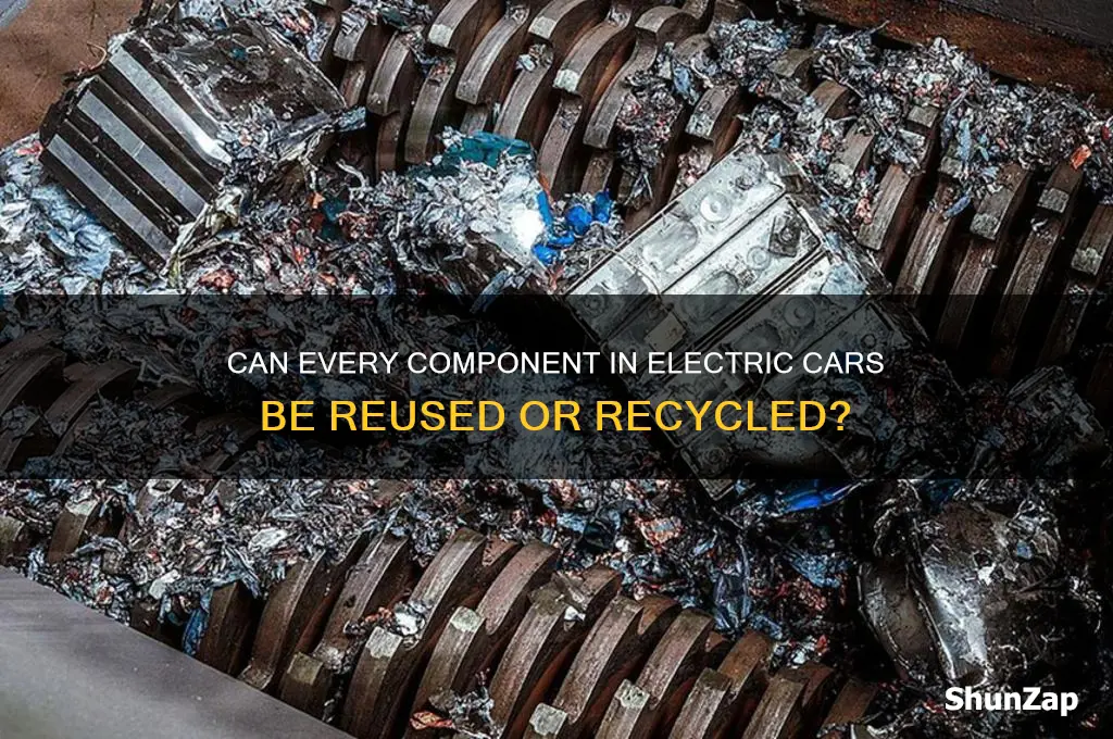is everything in an electric car reusable