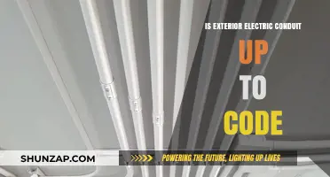 Exterior Electric Conduit: Up to Code?