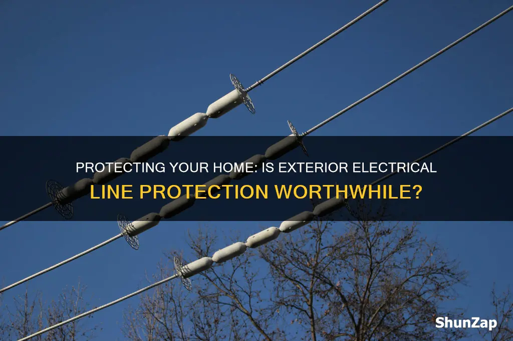 is exterior electrical line protection worth it