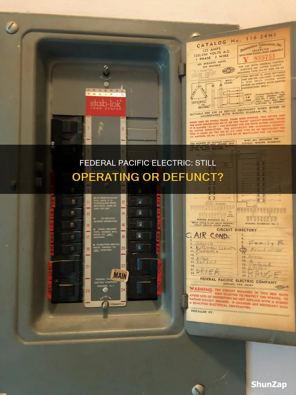 is federal pacific electric still in business