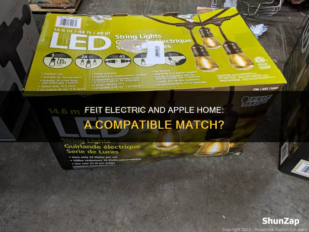 is feit electric compatible with apple home